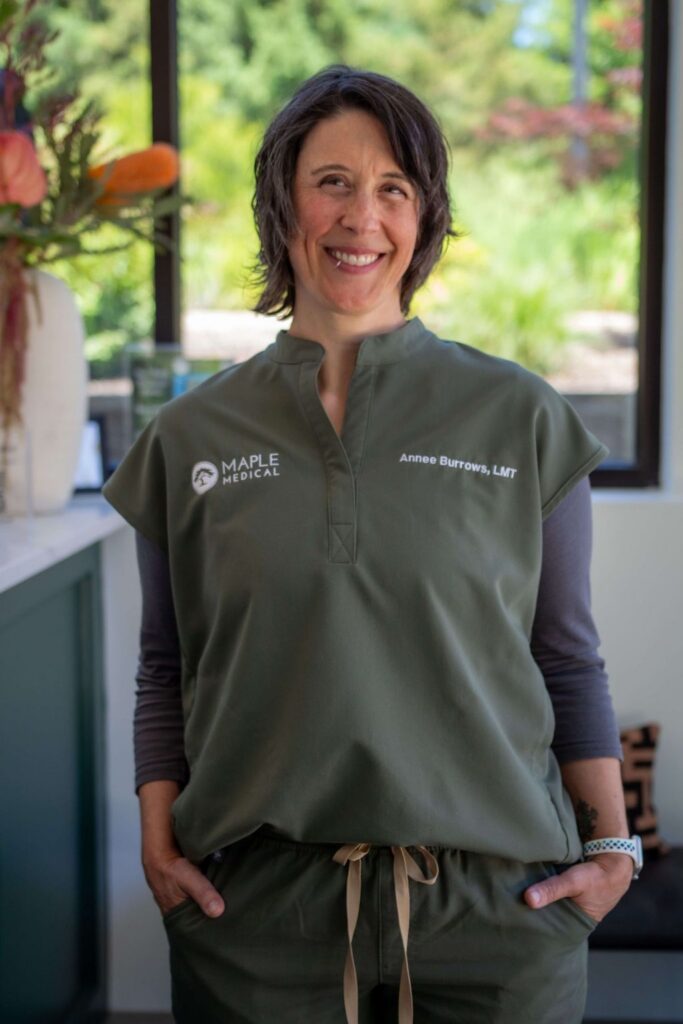 Annee Burrows, LMT at Maple Medical
